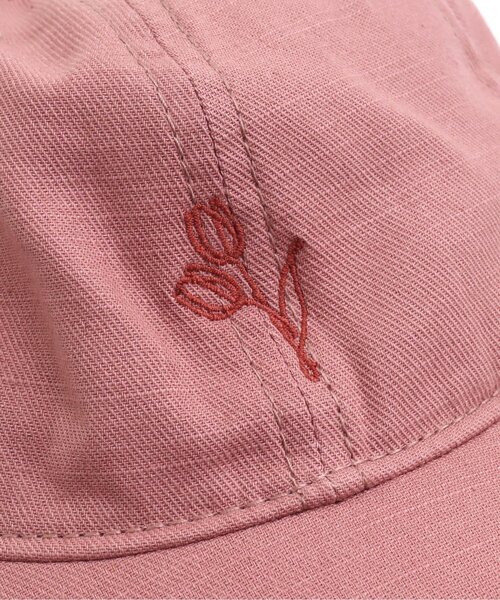 BREEZE（ブリーズ）の「刺繍リボンキャップ（キャップ・キッズ・イエロー/ピンク/アイボリー・50/54/58）」の16枚目の写真