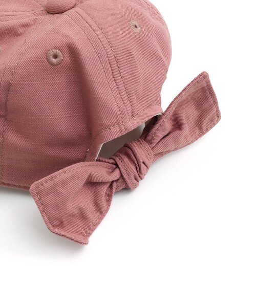 BREEZE（ブリーズ）の「刺繍リボンキャップ（キャップ・キッズ・イエロー/ピンク/アイボリー・50/54/58）」の17枚目の写真