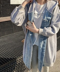 セール】ハンドメイドミドル丈コート（その他アウター）｜DouDou