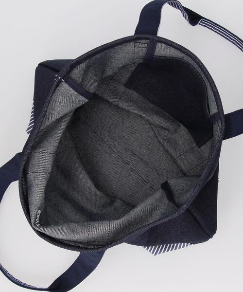 SMITH'S(スミス)の「SMITH'S(スミス)別注ロゴトートバッグ(トートバッグ・メンズ・ネイビー/オフホワイト・FREE)」の3枚目の写真