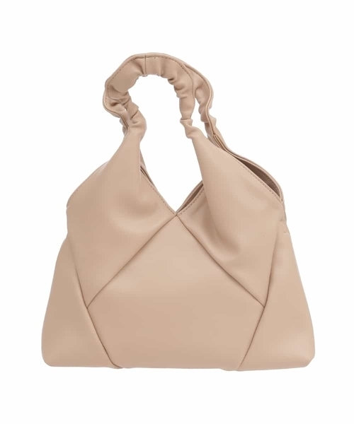 a.v.v（アーヴェヴェ）の「パデットフリルハンドルショルダー（ショルダーバッグ・レディース・グリーン/ベージュ・38）」の6枚目の写真