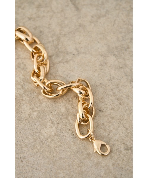 AZUL by moussy（アズールバイマウジー）の「VOLUME CHAIN BRACELET/ボリュームチェーンブレスレット（ブレスレット・レディース・ゴールド系その他/シルバー・FREE）」の9枚目の写真