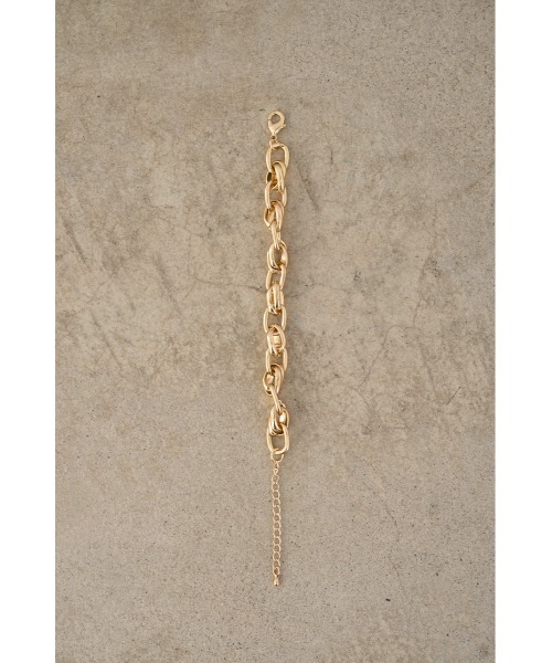 AZUL by moussy（アズールバイマウジー）の「VOLUME CHAIN BRACELET/ボリュームチェーンブレスレット（ブレスレット・レディース・ゴールド系その他/シルバー・FREE）」の10枚目の写真