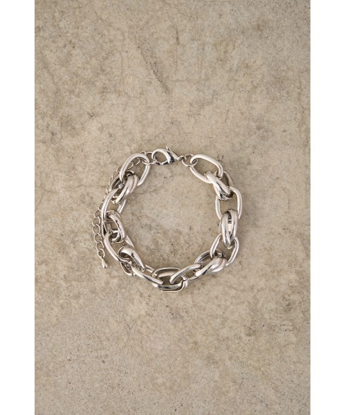 AZUL by moussy（アズールバイマウジー）の「VOLUME CHAIN BRACELET/ボリュームチェーンブレスレット（ブレスレット・レディース・ゴールド系その他/シルバー・FREE）」の14枚目の写真