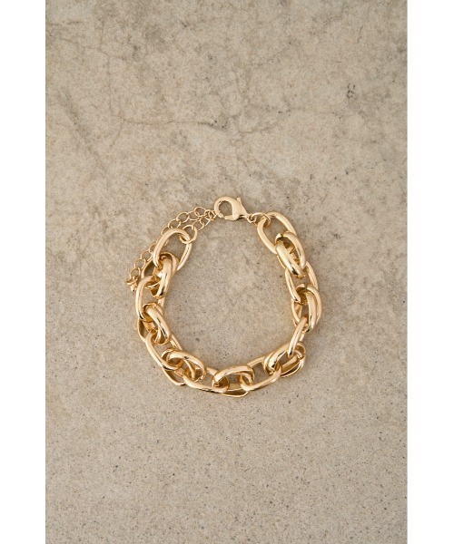 AZUL by moussy（アズールバイマウジー）の「VOLUME CHAIN BRACELET/ボリュームチェーンブレスレット（ブレスレット・レディース・ゴールド系その他/シルバー・FREE）」の13枚目の写真