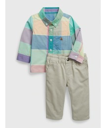 スプリングプレイド 2点セットアップ (ベビー)