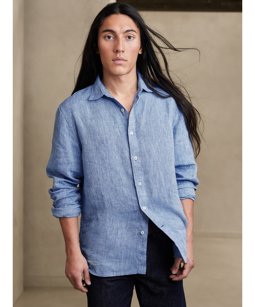 Banana Republic（バナナリパブリック）の「カステロ リネンシャツ
