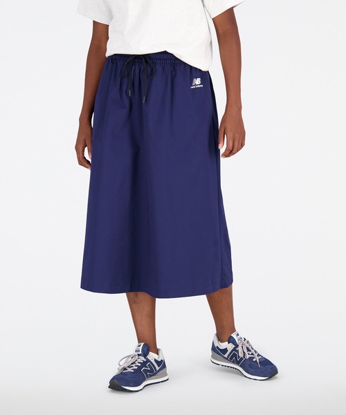 NEW BALANCE(ニューバランス)の「NB Athletics Iconoスカート(スカート・レディース・ベージュ/ネイビー・X-LARGE/LARGE/MEDIUM/SMALL)」の2枚目の写真