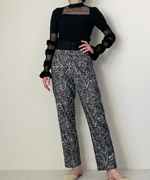 TEVALT（ヴァレット）の「ダンガリージャガードダブルインベルパンツ（その他パンツ）」