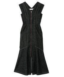 LAGUNAMOON | フレアスリーブデニムワンピース(ワンピース)