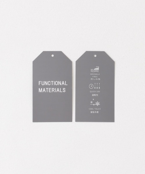 URBAN RESEARCH DOORS（アーバンリサーチドアーズ）の「『吸水速乾』『接触冷感』『イージーケア』クイックドライロングスリーブTシャツ（Tシャツ/カットソー・メンズ・ライトグレー/ホワイト/ネイビー・MEDIUM/LARGE/X-LARGE）」の8枚目の写真