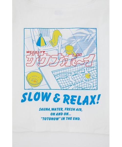 RODEO CROWNS WIDE BOWL（ロデオクラウンズワイドボウル）の「サウナボーイ 2WAYポケッタブルバッグ（エコバッグ/サブバッグ・レディース・ホワイト/ブラック・FREE）」の12枚目の写真