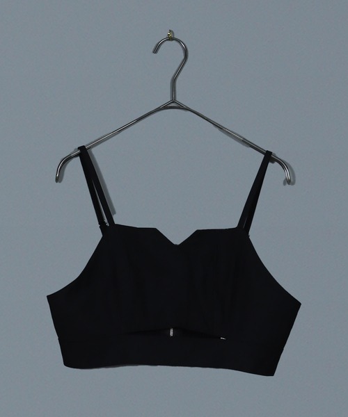 &g'aime(アンジェム)の「【&g’aime】カットアウトビスチェ(シャツ/ブラウス・レディース・ブラック/チャコールグレー/グレイッシュベージュ・FREE)」の9枚目の写真
