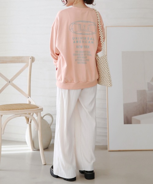 Isn't She?(イズントシー)の「ニュアンスストライプパンツ(その他パンツ・レディース・アイボリー/ブラック・FREE)」の3枚目の写真