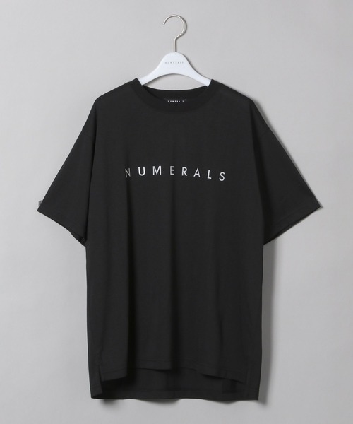 NUMERALS（ヌメラルズ）の「[NUMERALS]アクティブロゴTシャツ（Tシャツ/カットソー・メンズ・オレンジ/ホワイト/ブラック/ブルー・MEDIUM/LARGE）」の3枚目の写真