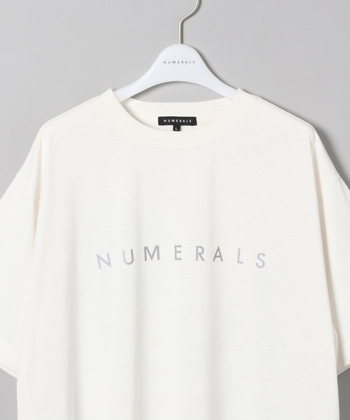 NUMERALS（ヌメラルズ）の「[NUMERALS]アクティブロゴTシャツ（Tシャツ/カットソー・メンズ・オレンジ/ホワイト/ブラック/ブルー・MEDIUM/LARGE）」の13枚目の写真