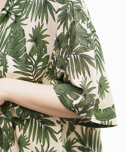 C.E.L.STORE（セルストア）の「KHAKI JUNGLE/カーキジャングル SAFARI PRINTED SHIRT サファリプリントシャツ（シャツ/ブラウス・メンズ・ネイビー/ブラック/グリーン/マスタード・LARGE/X-SMALL/MEDIUM）」の21枚目の写真