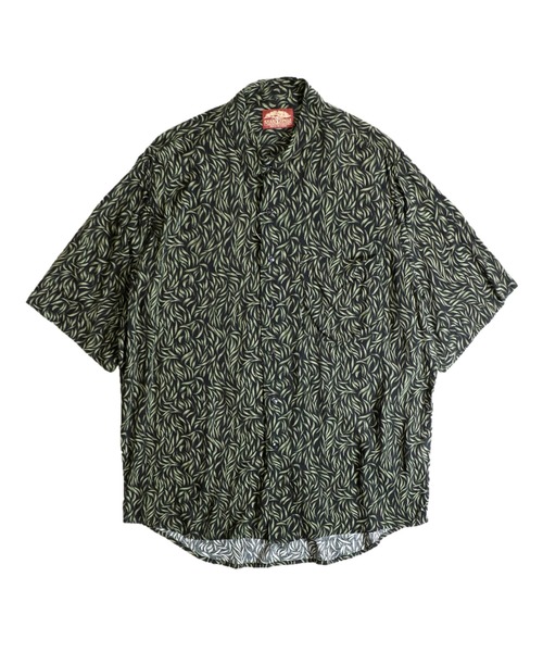 C.E.L.STORE（セルストア）の「KHAKI JUNGLE/カーキジャングル SAFARI PRINTED SHIRT サファリプリントシャツ（シャツ/ブラウス・メンズ・ネイビー/ブラック/グリーン/マスタード・LARGE/X-SMALL/MEDIUM）」の11枚目の写真