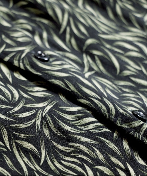 C.E.L.STORE（セルストア）の「KHAKI JUNGLE/カーキジャングル SAFARI PRINTED SHIRT サファリプリントシャツ（シャツ/ブラウス・メンズ・ネイビー/ブラック/グリーン/マスタード・LARGE/X-SMALL/MEDIUM）」の15枚目の写真