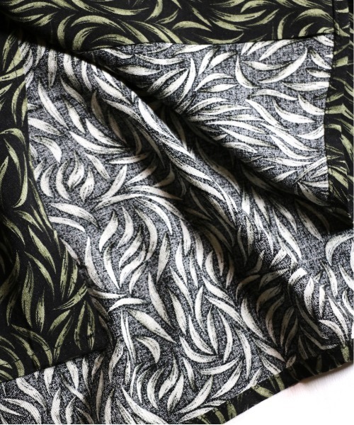 C.E.L.STORE（セルストア）の「KHAKI JUNGLE/カーキジャングル SAFARI PRINTED SHIRT サファリプリントシャツ（シャツ/ブラウス・メンズ・ネイビー/ブラック/グリーン/マスタード・LARGE/X-SMALL/MEDIUM）」の16枚目の写真
