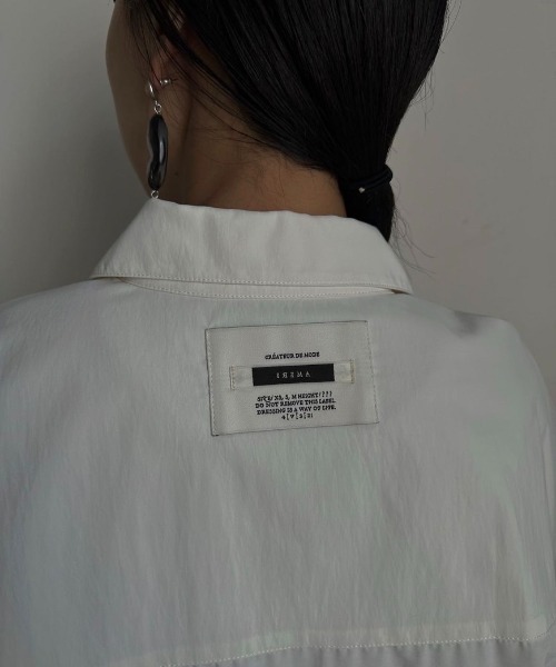 AMERI(アメリ)の「DOUBLE TAG SHIRT SET UP(シャツ/ブラウス)」 - WEAR