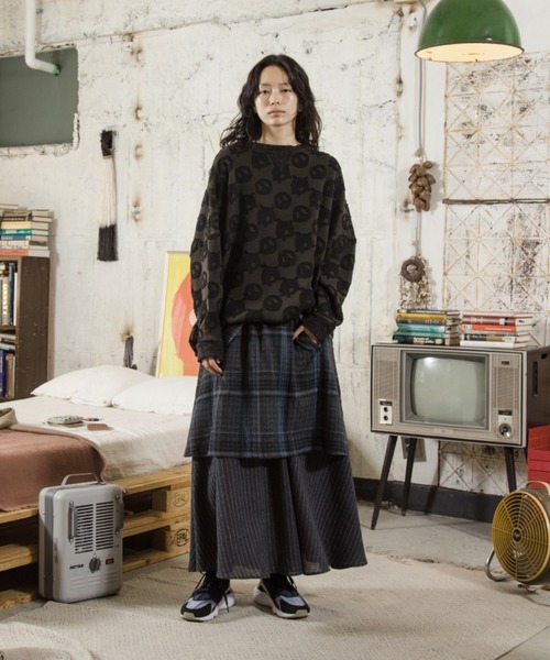 STOF（ストフ）の「STOF/ストフ/A&P Relax Pulover（スウェット・メンズ・ブラック/チャコールグレー・MEDIUM/SMALL）」の11枚目の写真