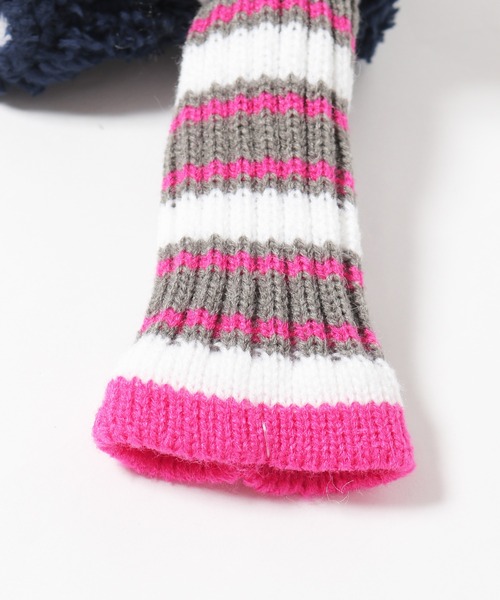 wilson（ウィルソン）の「WILSON BEAR/ウィルソンベア BEARヘッドカバー（フェアウエイウッド用）（ゴルフグッズ・メンズ・ホワイト/ピンク/ネイビー/ブラウン・FREE）」の8枚目の写真