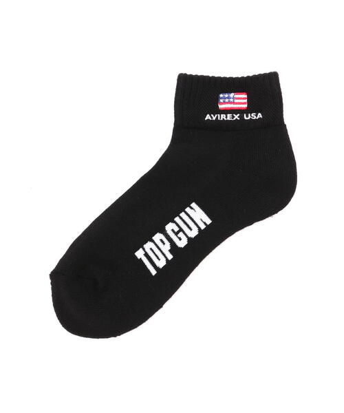 AVIREX（アヴィレックス）の「《直営店限定》ウィメンズ トップガン ショート ソックス / Women's TOP GUN SOCKS / アヴィレックス / AVIREX（ソックス/靴下・レディース・ネイビー/ホワイト・F）」の17枚目の写真