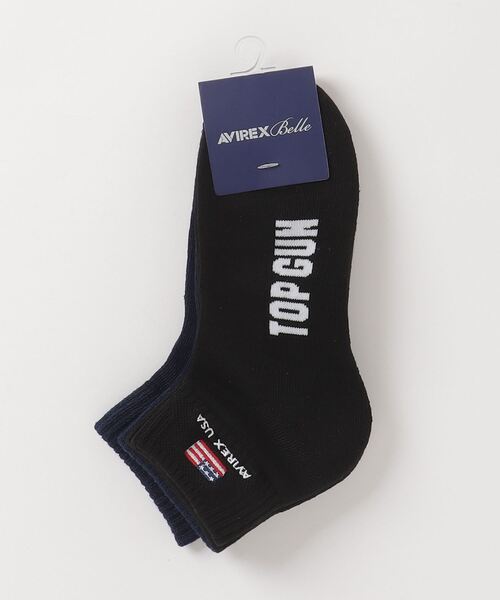 AVIREX（アヴィレックス）の「《直営店限定》ウィメンズ トップガン ショート ソックス / Women's TOP GUN SOCKS / アヴィレックス / AVIREX（ソックス/靴下・レディース・ネイビー/ホワイト・F）」の12枚目の写真