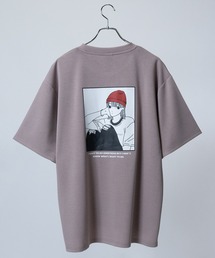 【a-r】〔Red Cap Girl/レッドキャップガール〕接触冷感 とろみポンチ バックプリント サイドスリット BIG TEE