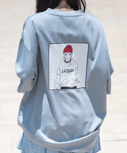 Red Cap Girl(bhLvK[)́ya-rzkRed Cap Girl/bhLbvK[lڐG⊴ Ƃ݃|` obNvg TChXbg BIG TEE(TVc/Jbg\[)