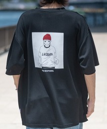 Red Cap Girl | 【a-r】〔Red Cap Girl/レッドキャップガール〕接触冷感 とろみポンチ バックプリント サイドスリット BIG TEE(Tシャツ/カットソー)