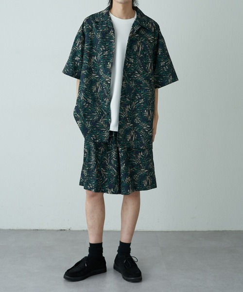 COLONY 2139（コロニートゥーワンスリーナイン）の「ボタニカル半袖シャツ（シャツ/ブラウス・メンズ・ブルー/グリーン・LARGE/MEDIUM）」の14枚目の写真