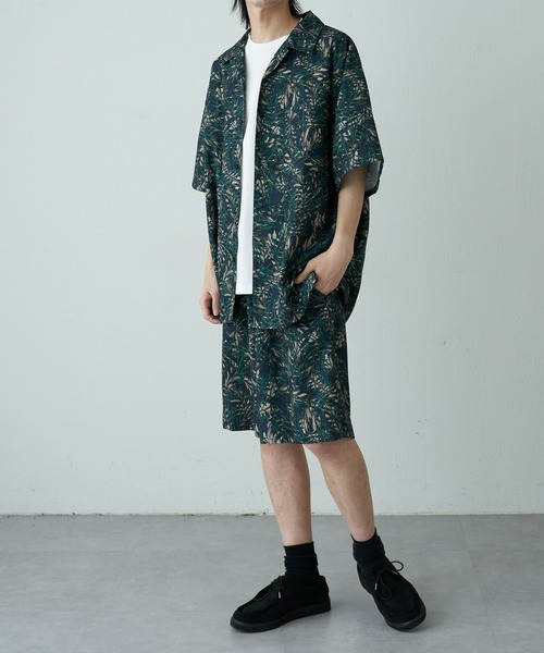 COLONY 2139（コロニートゥーワンスリーナイン）の「ボタニカル半袖シャツ（シャツ/ブラウス・メンズ・ブルー/グリーン・LARGE/MEDIUM）」の15枚目の写真