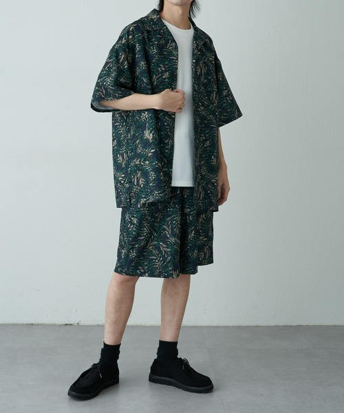 COLONY 2139（コロニートゥーワンスリーナイン）の「ボタニカル半袖シャツ（シャツ/ブラウス・メンズ・ブルー/グリーン・LARGE/MEDIUM）」の16枚目の写真