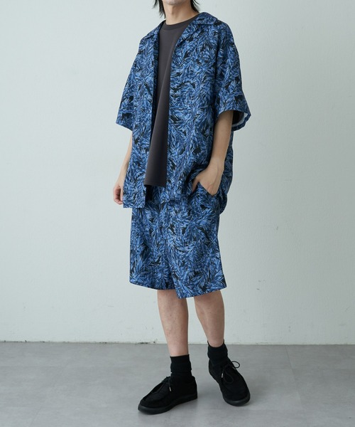 COLONY 2139（コロニートゥーワンスリーナイン）の「ボタニカル半袖シャツ（シャツ/ブラウス・メンズ・ブルー/グリーン・LARGE/MEDIUM）」の20枚目の写真