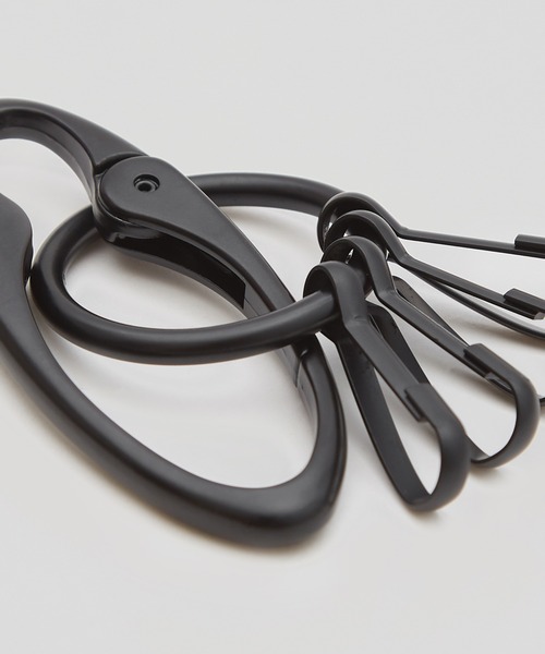 improves(インプローブス)の「カラビナ 楕円 キーリング ホルダー(キーホルダー・メンズ・シルバー系その他/ゴールド系その他/ブラック/シルバー・FREE)」の5枚目の写真