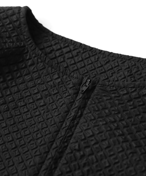 antiqua（アンティカ）の「ショート丈ジャケット（ノーカラージャケット・レディース・ブラック・FREE）」の17枚目の写真