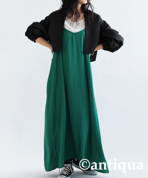 antiqua（アンティカ）の「ショート丈ジャケット（ノーカラージャケット・レディース・ブラック・FREE）」の12枚目の写真