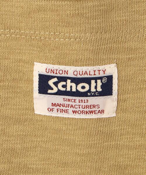 schott（ショット）の「Schott/ショット/WORK LABEL POCKET T-SHIRT/ワークラベル ポケットTシャツ（Tシャツ/カットソー・メンズ・ブラック/ホワイト/ベージュ/オレンジ/その他11・2XL/L/XL/M）」の17枚目の写真