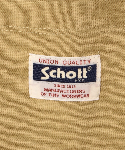 schott（ショット）の「Schott/ショット/WORK LABEL POCKET T-SHIRT/ワークラベル ポケットTシャツ（Tシャツ/カットソー・メンズ・ブラック/ホワイト/ベージュ/オレンジ/その他11・2XL/L/XL/M）」の10枚目の写真