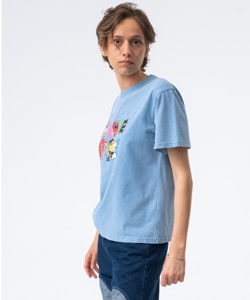 Carne Bollente(カルネボレンテ)の「Carne Bollente/カルネボレンテ/I love Paris(Tシャツ/カットソー・レディース・ブラック/ブルー・XL/XXL)」の12枚目の写真