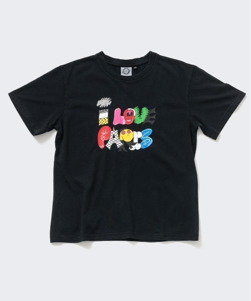 Carne Bollente(カルネボレンテ)の「Carne Bollente/カルネボレンテ/I love Paris(Tシャツ/カットソー・レディース・ブラック/ブルー・XL/XXL)」の10枚目の写真
