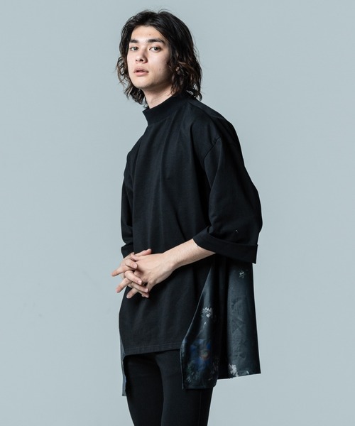 glamb(グラム)の「Flower Combination CS / フラワーコンビネーションカットソー(Tシャツ/カットソー・メンズ・ホワイト/ブラック・L/M/S)」の6枚目の写真
