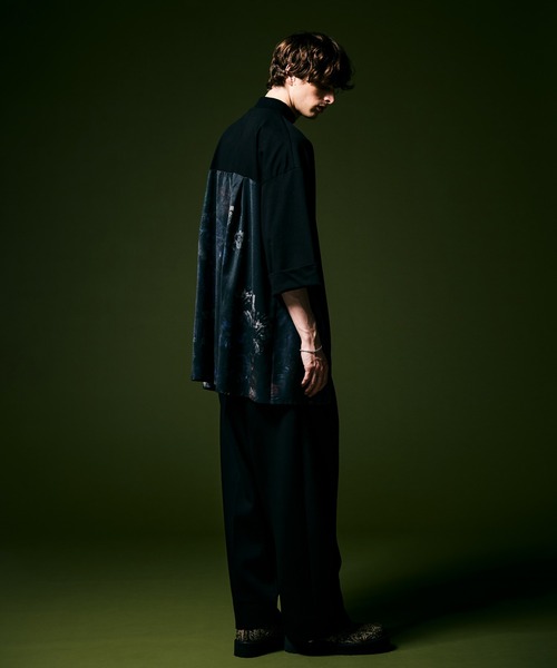 glamb(グラム)の「Flower Combination CS / フラワーコンビネーションカットソー(Tシャツ/カットソー・メンズ・ホワイト/ブラック・L/M/S)」の21枚目の写真