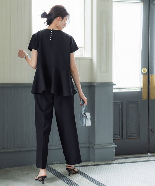 セール】セットアップ対応タックワイドパンツ（その他パンツ