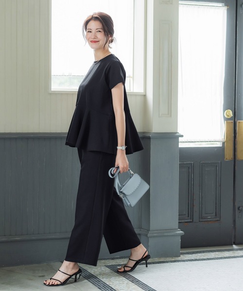 coca 4点セット　春物　パンツ 楽天市場】【限定値下げ】ストレッチ ハイウエスト パンツ 全4色