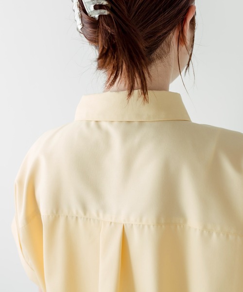 SACRA｜プレミアム コットンシルク シャツ PREMIUM SILK COTTON