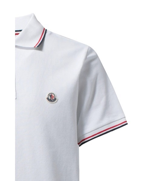 MONCLER（モンクレール）の「SS POLO（ポロシャツ・メンズ・ホワイト・XL）」の4枚目の写真