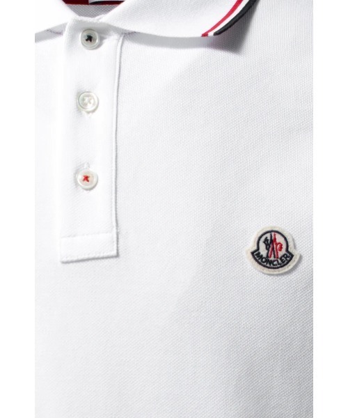 MONCLER（モンクレール）の「SS POLO（ポロシャツ・メンズ・ホワイト・XL）」の6枚目の写真